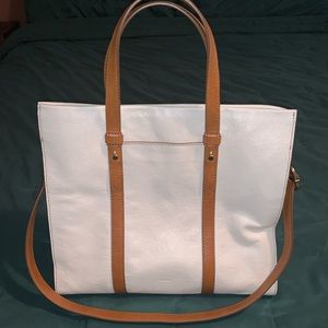 Leather Fossil Tote